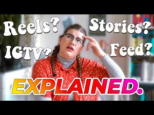 the 5 types of Instagram posts EXPLAINED