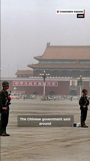 TODAY IN HISTORY: Tiananmen Square in Beijing 1989
