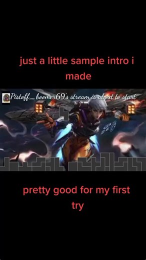 pre-stream loading screen