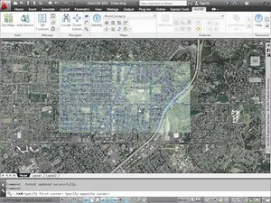How to Use ArcGIS for AutoCAD: Service Extents