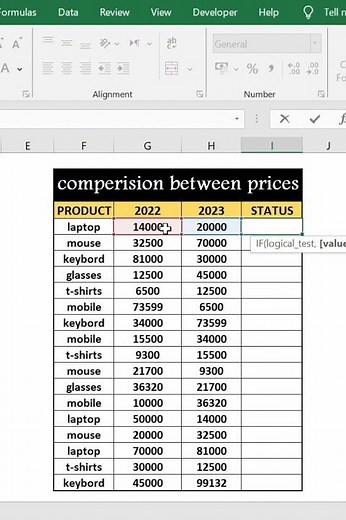 Master Excel Status Formula in Seconds | Quick Excel Tutorial