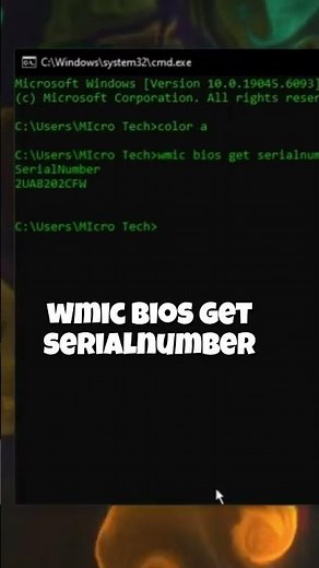 Find Your PC’s Serial Number Without Looking Under It! 🔍