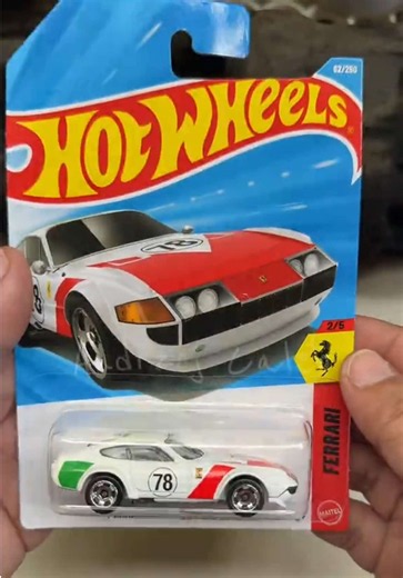 Hot Wheels Ferrari 365 GTB4 Competizione 🛞🛞🛞 #hotwheels #diecast #ferrari #cars #toys