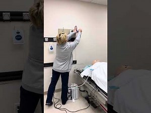 Atrium Oasis Chest Tube Set up