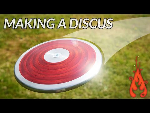 Making a discus!