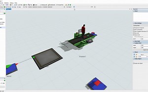 FlexSim入门教程第一课 TASK 1.1 - BUILD A 3D MODEL