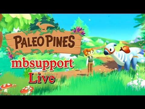 【Paleo Pines】Case6 トロオドン二匹を手名付けて、畑に自動水やり！アガミとエイブリーが仲直り！マルロの鍬が見つかりません！ 2025年9月28日（日）MB-Supportの管理人