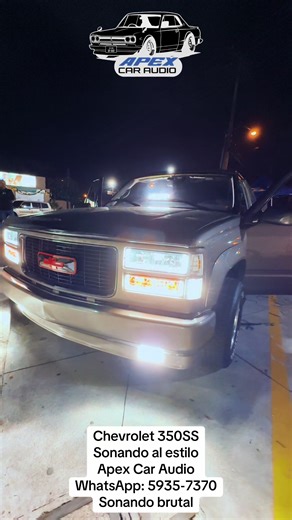 Instalación de Audio en Chevrolet al Estilo APEX