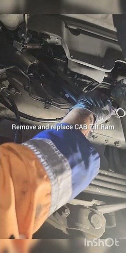 Easy way to Remove and Replace new CAB Tilt Ram 🛠👍