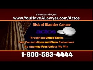 Actos Bladder Cancer Lawsuit Lawyers