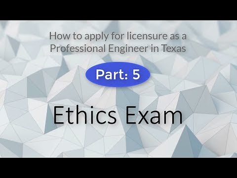 Part 5: Ethics Exam