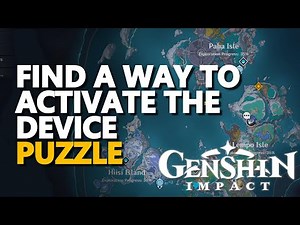 Find a way to activate the device Genshin Impact