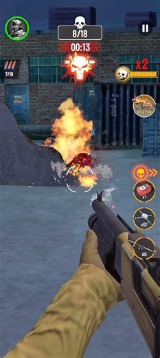 Zombie headshot #shorts #zombie #games #2026