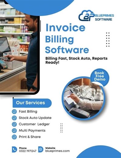 Invoice Billing Software | BluePrimes