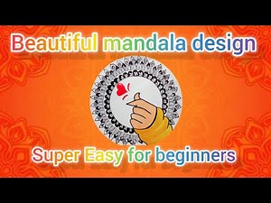 Best Mandala Art for Beginners | Step by Step Drawing