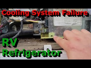 RV Refrigerator Cooling System Failure | Cooling System Leak | RV Fail