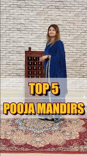 TOP 5 Mandir Design for Home - Temple Design - Mondir design ideas #altar #temple #aarsun