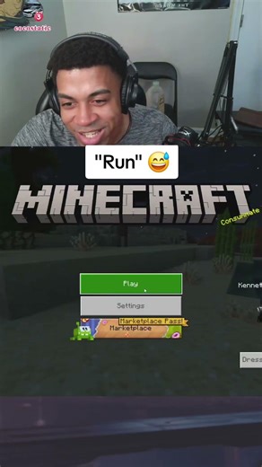 of course... on the first block 😅 #minecraft