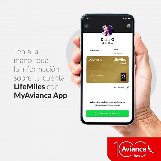13K views · 90 reactions | Consulta tus millas acumuladas y tu estatus LifeMiles desde nuestra nueva app MyAvianca. ¡Descárgala ya para disfrutar de todo lo que tenemos para ti! Conoce más en: https://bit.ly/2Su9zJe. | Avianca | Facebook
