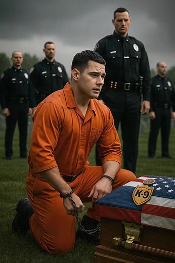 The imprisoned police officer came to say goodbye to his partner, who had died because of him… But what the partner’s mother did shocked everyone 😢😨 The officer was arrested after a tragic operation. He was accused of causing his partner’s death, even though it had been an accident. The trial went on for weeks — testimonies, evidence, arguments… And finally, the verdict was delivered: seven years in prison. When the judge gave him the last word, the man spoke in a trembling voice: — I’m not lo