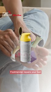 Footmender All in One is more than just an ordinary foot cream — it's a powerful multi-action solution designed to treat and heal 4 common foot problems in one simple step: 🦶Dry skin 🦶Hard skin & calluses 🦶Corns 🦶Cracked heels With this unique patented formula, Footmender treats heals and repairs your feet – Get yours now! | Footmender