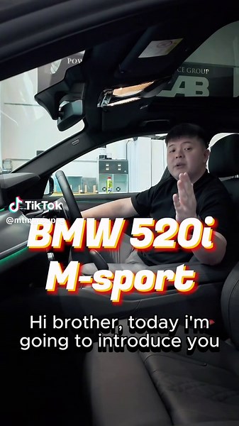 BMW 520i M Sport: Luxury Meets Power and Performance