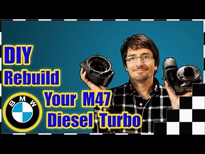 🔧 BMW M47 Turbo Rebuild: A Comprehensive DIY Guide to VNT/VGT Diesel Turbo Disassembly & Reassembly!