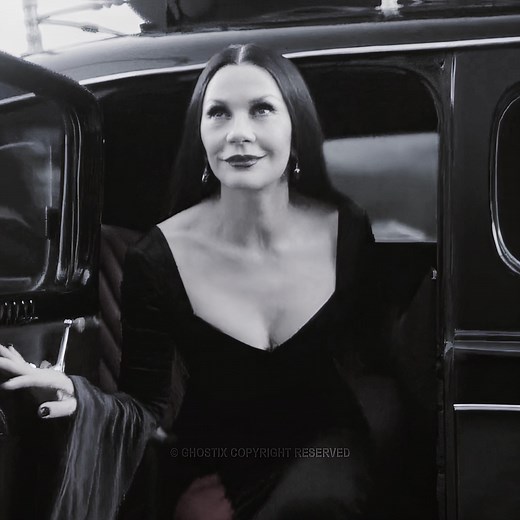 Morticia Addams: High-Quality Wednesday Season 2 Edit