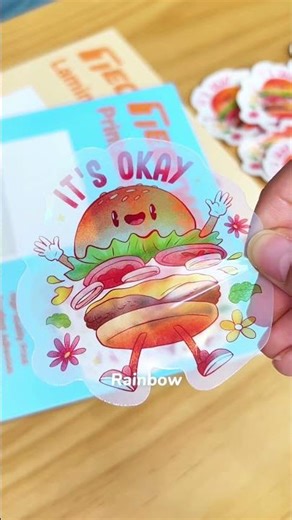 🌈 Holo Translucent Stickers That Shine From Every Angle ✨