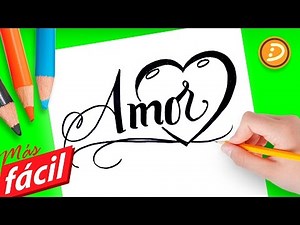 Dibujos de Amor ❤️ Fáciles para Colorear y Hacer Paso a Paso – Videos para Niños