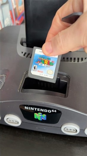 Trying To Play Mario 64! #mario #mario64 #ds #n64
