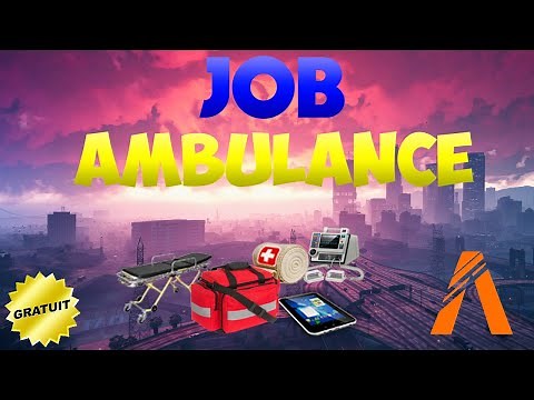 FIVEM │ JOB AMBULANCE FULL OX GRATUIT │ TUTO GTA 5 RP