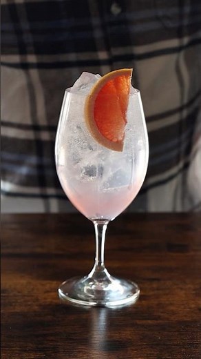 Grapefruit Gin Tonic #drink #cocktail #gin #recipe #youtube