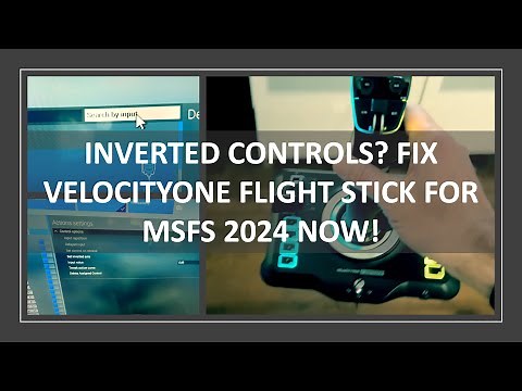How to Fix VelocityOne Flight Stick Controls in MS Flight Simulator 2024 – Step by Step Guide