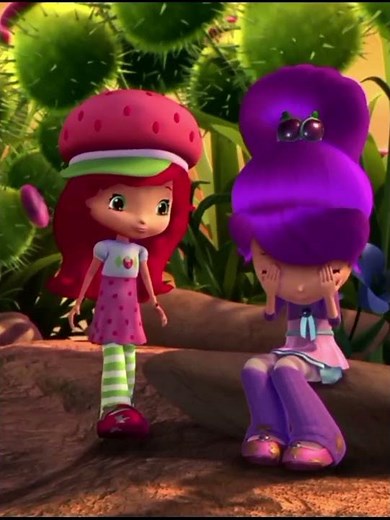 Strawberry Shortcake - Berry Bitty Adventures - Sky's The Limit - Plum Pudding Crying (Clip 1)