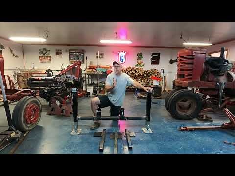 Tractor Splitting Stand