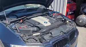 Bmw 330D in for a performance upgrade, with dpf, egr, Hardcut and Air...