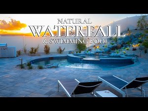 NATURAL Waterfall and Swimming Pool Build