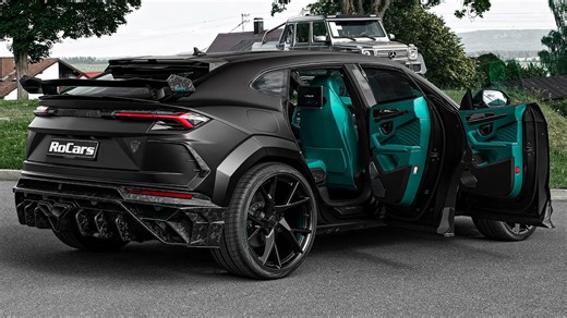 Luxury Lamborghini SUV with a bold Mansory design