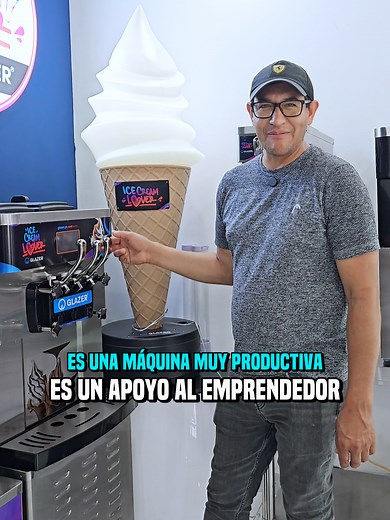Máquina de Helado Soft para tu Negocio este Verano