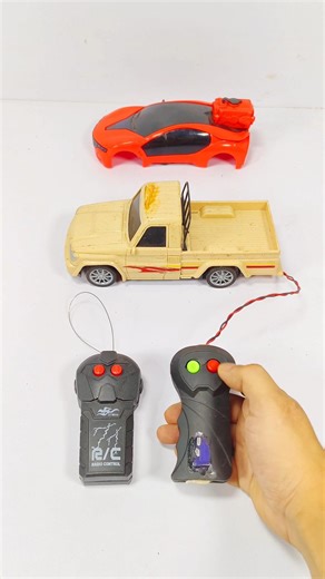 Remote control car with DC motor / Upgrade Remote wali car / Unboxing Remote car / RC car DC motor
