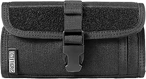 OneTigris Phone Pouch, Tactical Cellphone Holster with MOLLE Strap and Quick Release Buckle, for iPhone 17/Air/17 Pro/16/16 Pro/15/15 Pro/14 Pro/13 Pro, for Galaxy S25/S24/S23/S22/S21