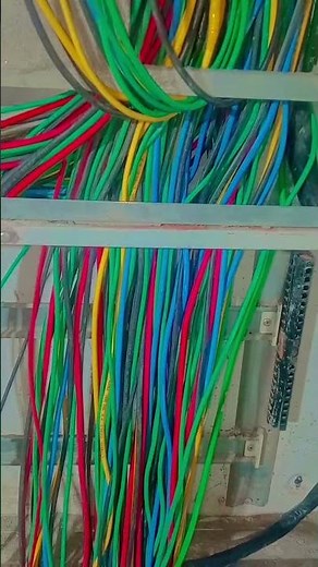 MCB Box Wiring | Electrical Work 🤠 #shorts #electrical #wiring #electric