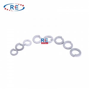 [Hot Item] Galvanized Double Coil Spring Lock Washers for Hardware