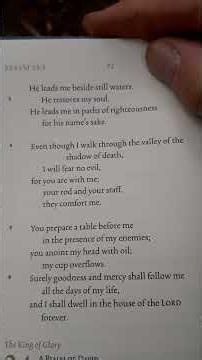 Psalm 23 (esv)