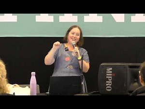 Digitizing in Wilcom's Hatch Embroidery Seminar LIVE from the Sydney The Craft & Quilt Fair 2024