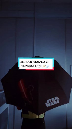 Payung StarWars dengan Lampu dan Torchlight dari Shell