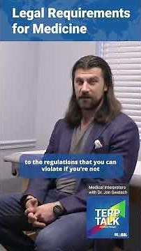 Interpreters are legally required for medical appointments