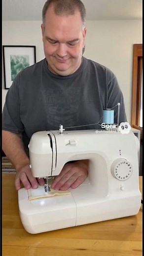 Setting up sewing machines