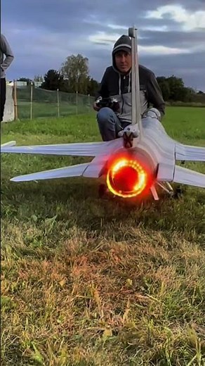 Most Realistic F-16 Tiger RC Jet Ever! 🔥 #Aviation #tech